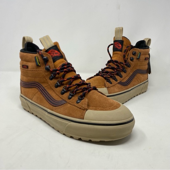 Vans Sk8-Hi MTE 2.0 DX Boots Brown Suede Primaloft All-Weather Men’s 8.5 - Picture 3 of 12